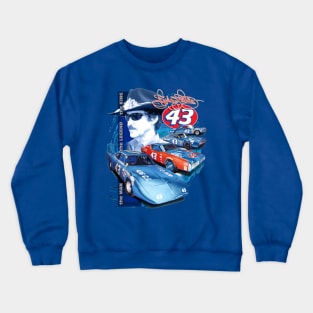 Richard Petty The Man The Legend The King Crewneck Sweatshirt